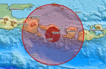 Magnitude 7.1 earthquake strikes near Indonesia’s Bali at around 03:55 Aug. 29