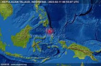 Earthquakes Today: US7000KRJA in Kepulauan Talaud, Indonesia (28/08/2023)